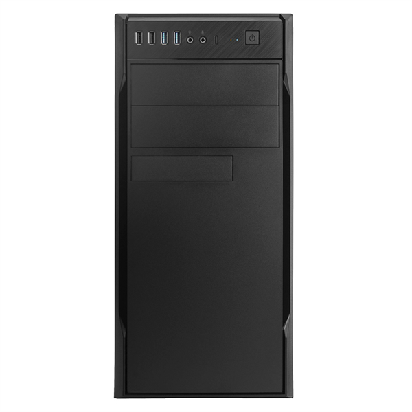 Midi Tower InWin EAR067 Black _________ U3*2+U2*2+A(HD)/COMBO ATX, mATX (без блока питания)