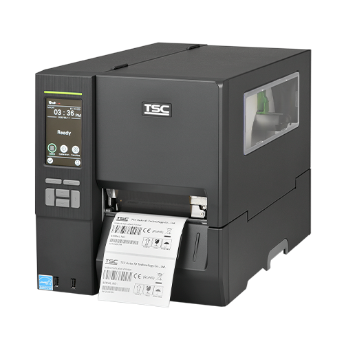 TSC MH241T, 4", 203dpi, 4.3" TOUCH LCD, DRAM 256MB/FLASH 512MB, USB+RS-232+ETHERNET+USB HOST, MEDIA NEAR END, TOP BM, Wi-Fi READY, EU