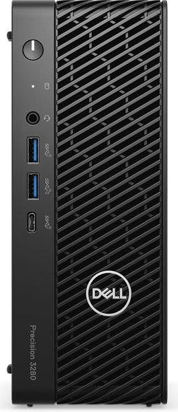 Dell Precision 3280 Compact Workstation Core i9-14900 (2,0GHz) 64GB (2x32GB) DDR5 5600, 1Tb SSD, Nvidia RTX A2000 Ada, 16GB GDDR6, 280W, No Optical Drive, No WiFi, Linux Ubuntu,  1YW