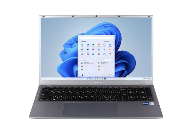 IRBIS 17NBP4503 17.3" FHD (1920x1080) IPS 300cd,Core i5-1240P,16Gb DDR4-3200(1),512Gb SSD,Wi-Fi 6+BT 5,76Wh,Kbd Backlit,FPS,TPM 2.0,2.2kg,Grey,1y warranty,Win11Pro