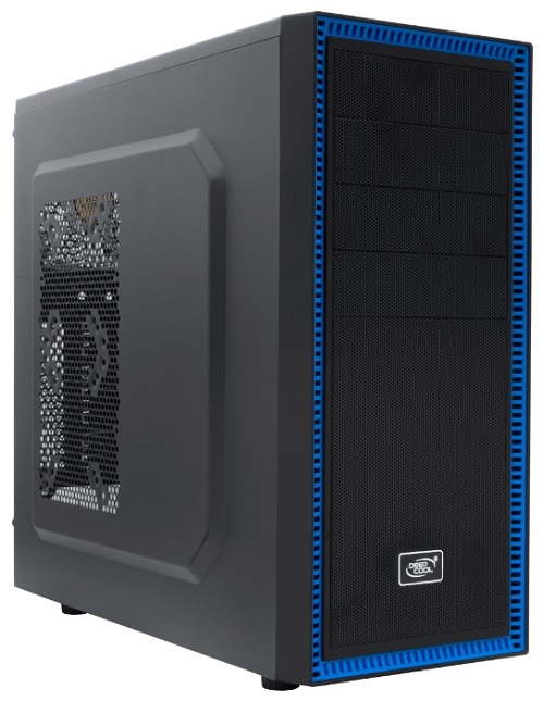 Deepcool TESSERACT BF (one black fan) без БП, черный, ATX (DP-CCATX-TSRBFBK)