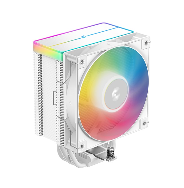 DEEPCOOL AG500 WH ARGB V2 LGA1700/1200/115X/AM5/AM4 (12шт/кор, TDP 240W, PWM, ARGB Fan 120mm, 5 тепл. трубок, белый) RET