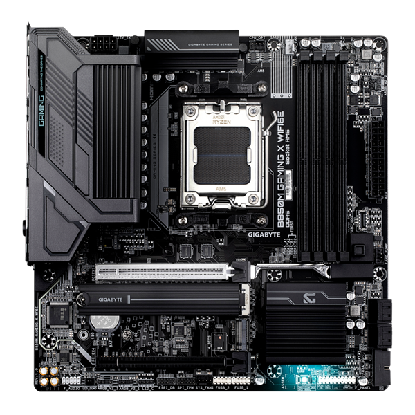 GIGABYTE B850M GAMING X WIFI6E, AM5, B850, 4*DDR5, 4*SATA, 2*M.2, 3*USB 3.2, 4*USB 2.0, Type-C, 2*PCIx16, 2*DP+HDMI, mATX