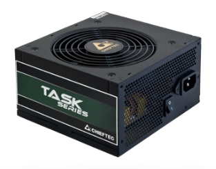 Chieftec Task TPS-400S (ATX 2.3, 400W, 80 PLUS BRONZE, Active PFC, 120mm fan, power cord) OEM