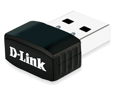 D-Link Беспроводной USB-адаптер N300, 2,4 ГГц, 2 внутренние антенны 2 дБи