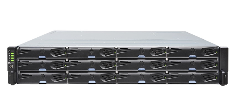 Infortrend JBOD 2U/12bay (GS) dual redundant controller expansion enclosure 4x 12Gb SAS ports, 2x(PSU+FAN module), 12xdrive trays, 2x 12G to 12 G SAS cables and 1xRackmount kit(JB 3012R)