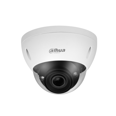 DAHUA Уличная купольная IP-видеокамера с ИИ 4Мп; 1/2.7" CMOS; моторизованный объектив 2.7~13.5мм; механический ИК-фильтр; WDR(120дБ); чувствительность 0.0009лк@F1.5; сжатие: H.265+, H.265, H.264+, H.2