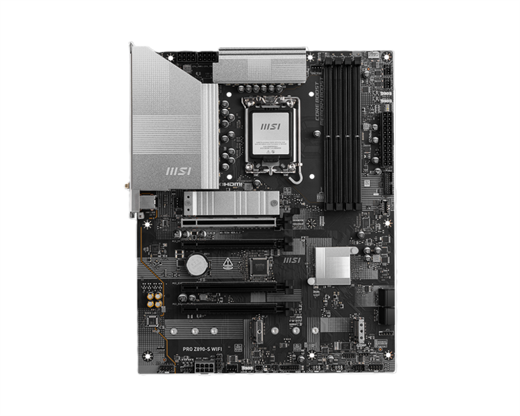 MSI PRO Z890-S WIFI, Z890,LGA1851,4DDR5,4PCI-Ex16,3M.2,1USB 40G,2USB 20G,8USB 5G, 4USB 2.0