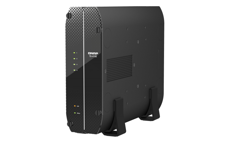 QNAP SMB QC 2.0 GHzCPU/8gb/4 bay 2.5 SSD/2x2.5GbE/1xHDMI/4xUSB 3.2 Gen 2/iSCSI/1xPS/3YW TS-410E-8G-EU-QL