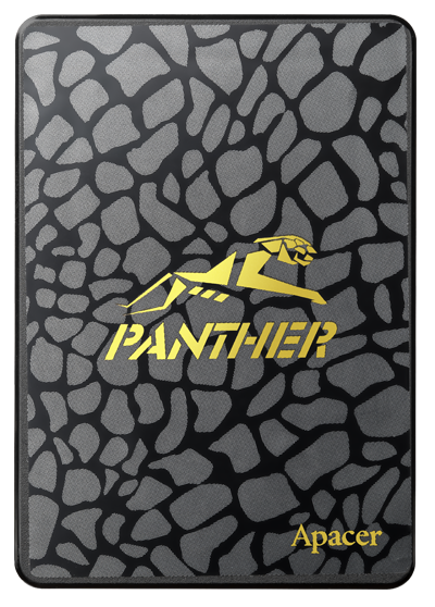 Apacer SSD PANTHER AS340X 480Gb SATA 2.5" 7mm, R550/W520 Mb/s, 3D NAND, IOPS 87K/80K, MTBF 1,5M, 280TBW, Retail, 3 years (AP480GAS340XC-1)
