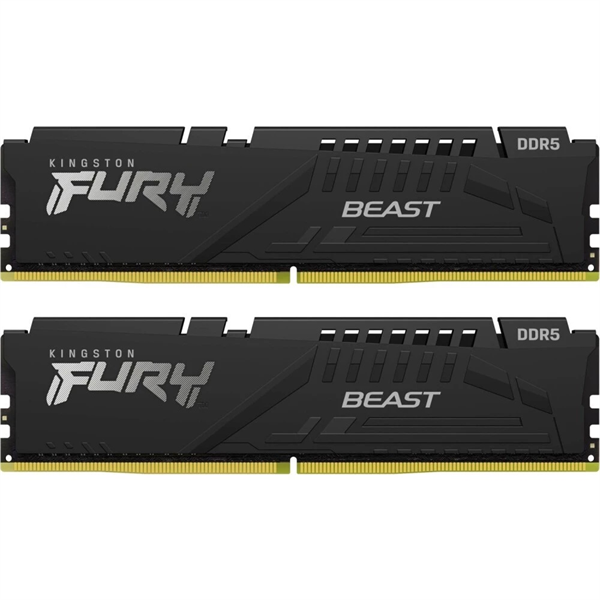 Kingston 32GB 6000MT/s DDR5 CL30 DIMM kit (2x16GB) FURY Beast XMP